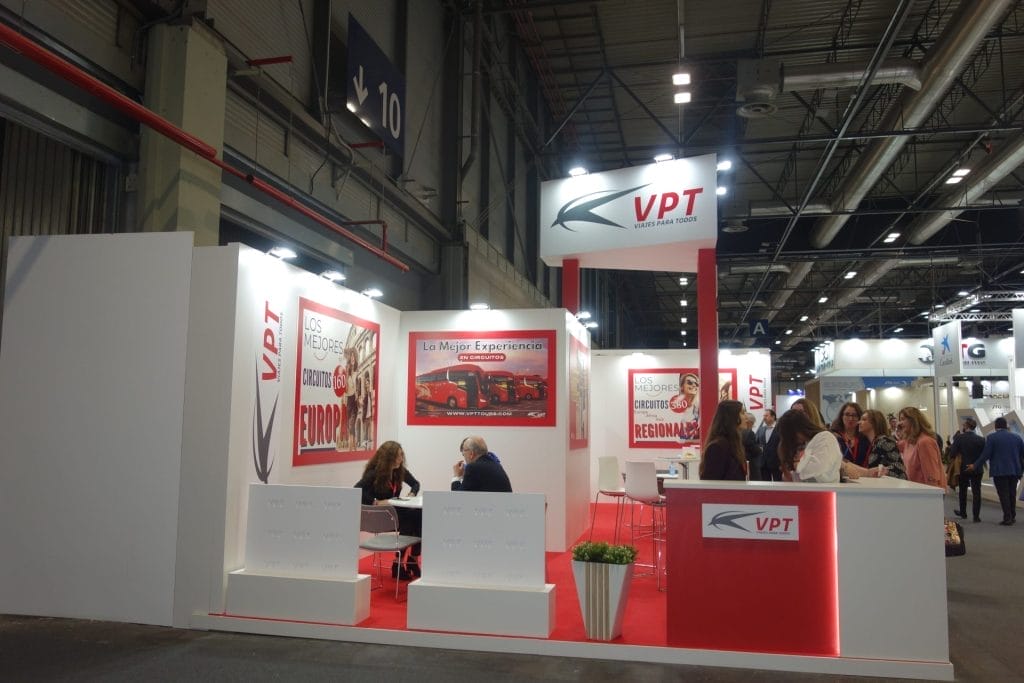 VPT, Viajes Para Todos, es un touroperador internacional propiedad del Grupo Transvía, especializado en movilidad en autobuses y autocares, y que cada año acude a la feria del turismo para presentar sus novedades.