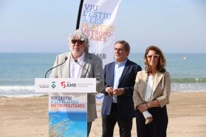 El AMB refuerza la accesibilidad y la resiliencia de las playas metropolitanas para la temporada 2026