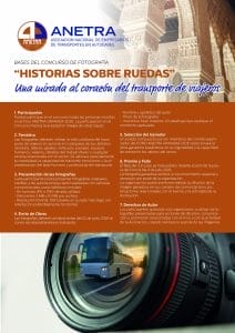 ANETRA impulsa el talento del sector con un concurso fotográfico centrado en el “alma” del transporte de viajeros