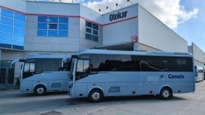 Autocares Canals refuerza su flota con dos nuevas unidades del Navigo TH FL II Mega