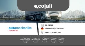 Cojali refuerza su apuesta por la digitalización del vehículo industrial en Automechanika Frankfurt 2026